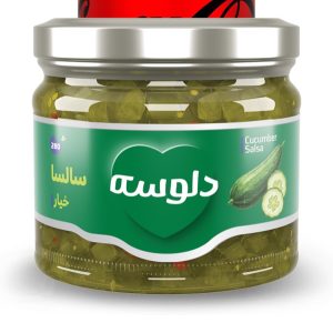 دلوسه سالسا خیار 280گرم 