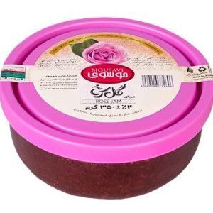 موسوی مربا گلسرخ شیشه350