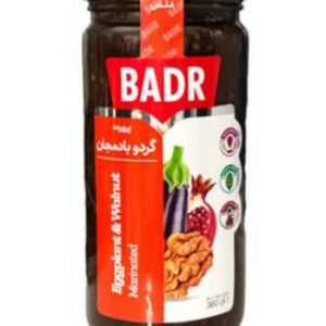 بدر پرورده گردو و بادمجان 380گرمی