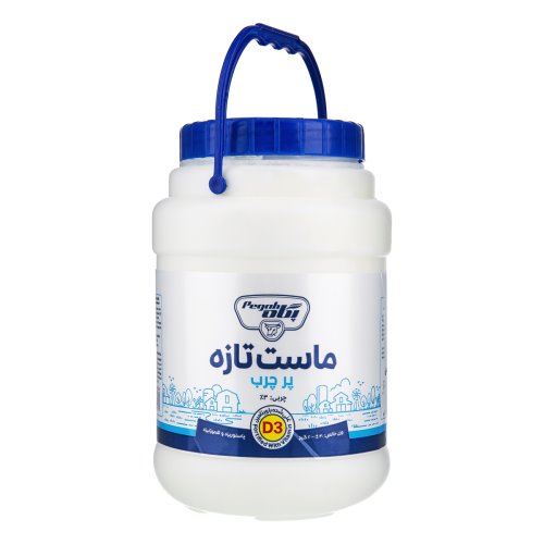 6260007466177 پگاه ماست دبه ای پر چرب 2000 - Image 1